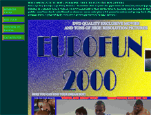 Tablet Screenshot of eurofun2000.com